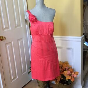 City Triangles One Shoulder Dress